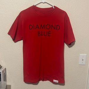 Diamond supply co. Red shirt men’s medium